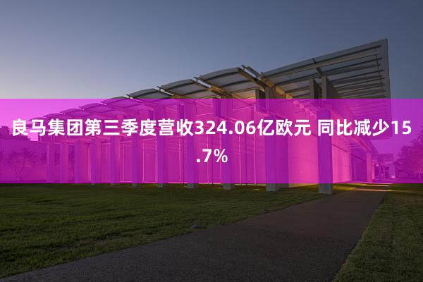 良马集团第三季度营收324.06亿欧元 同比减少15.7%